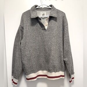 Roots Cabin Sweater - Rugby Shirt Style